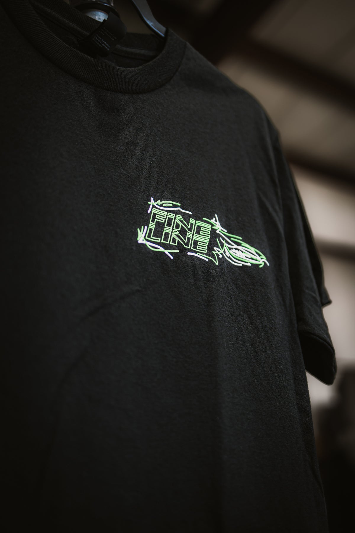 Green Pinstripe T-Shirt