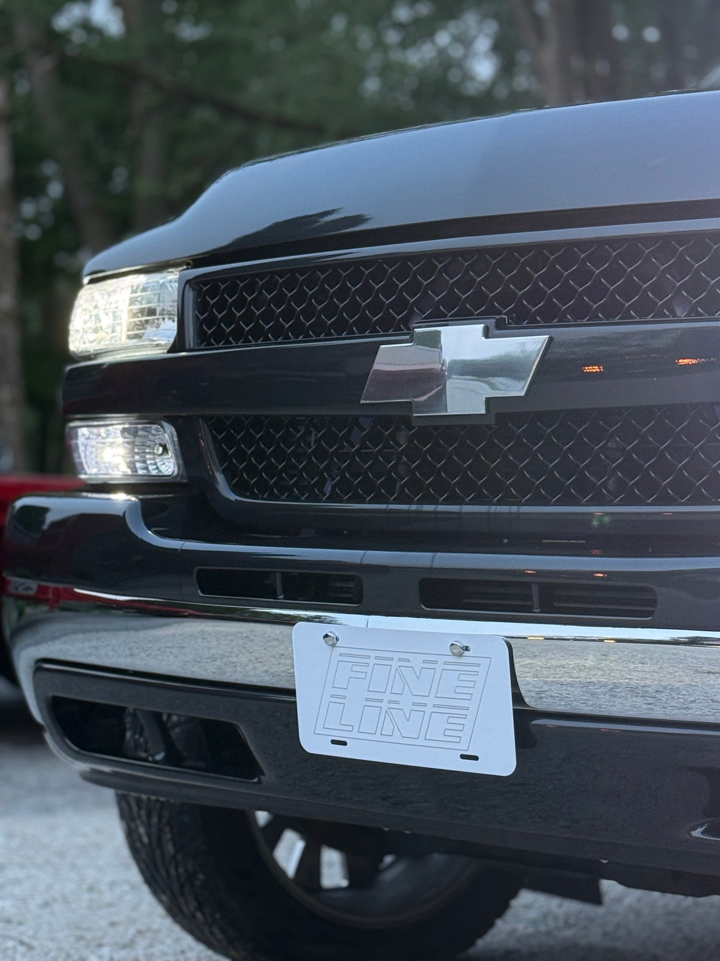 FINE LINE Engraved License Plates