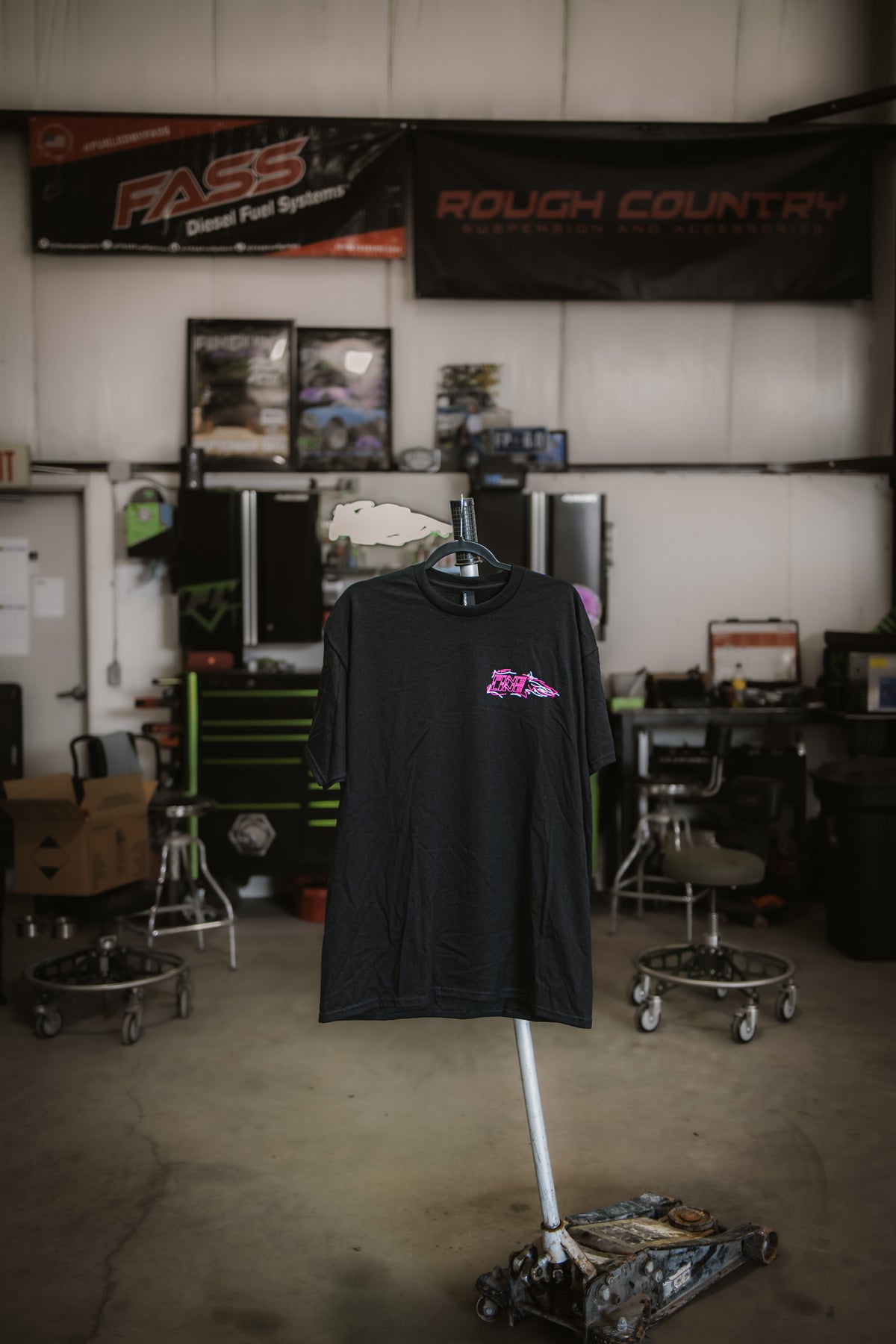 Pink Pinstripe T-Shirt
