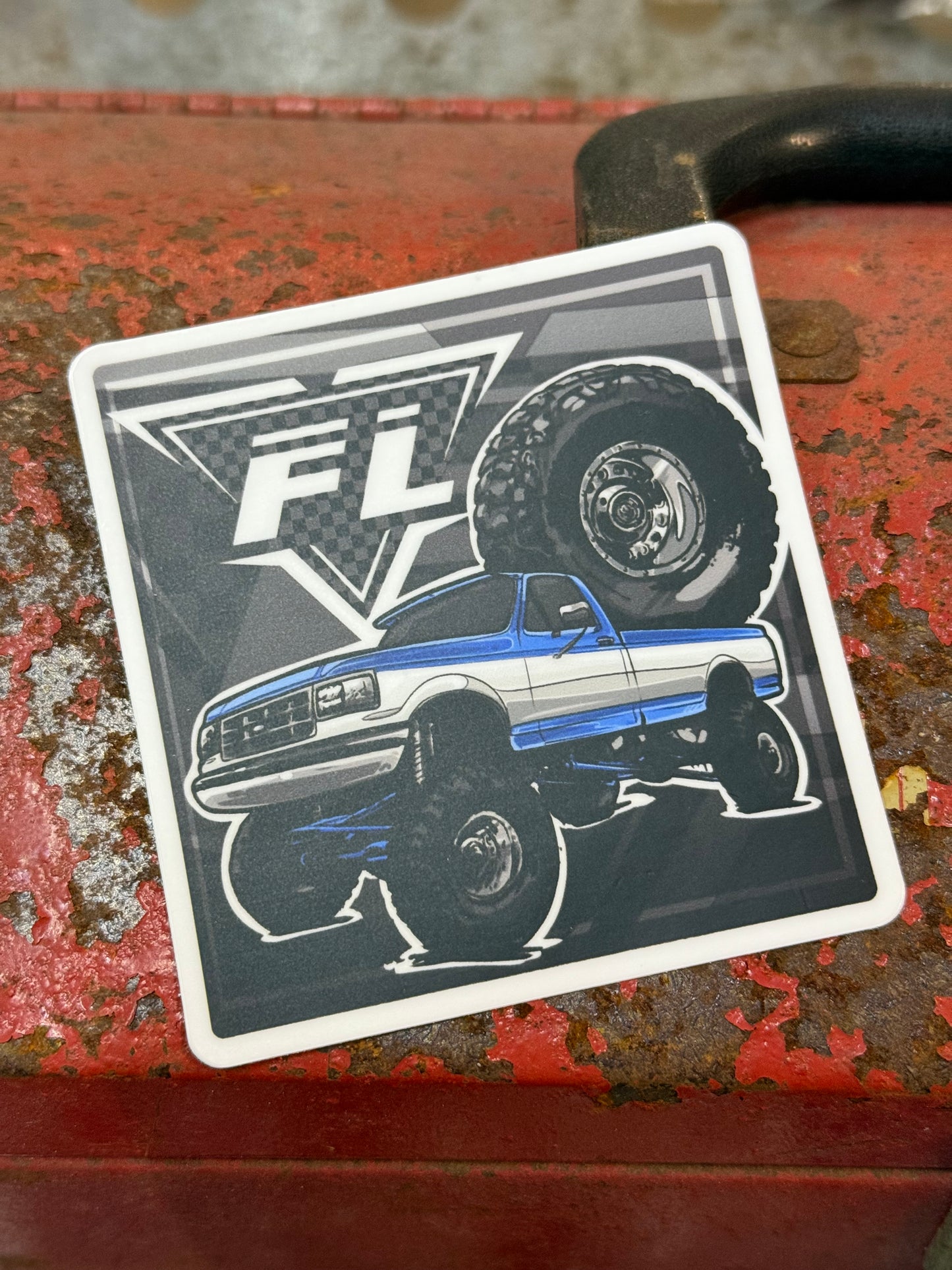 Mini 7.3L Bricknose Decals