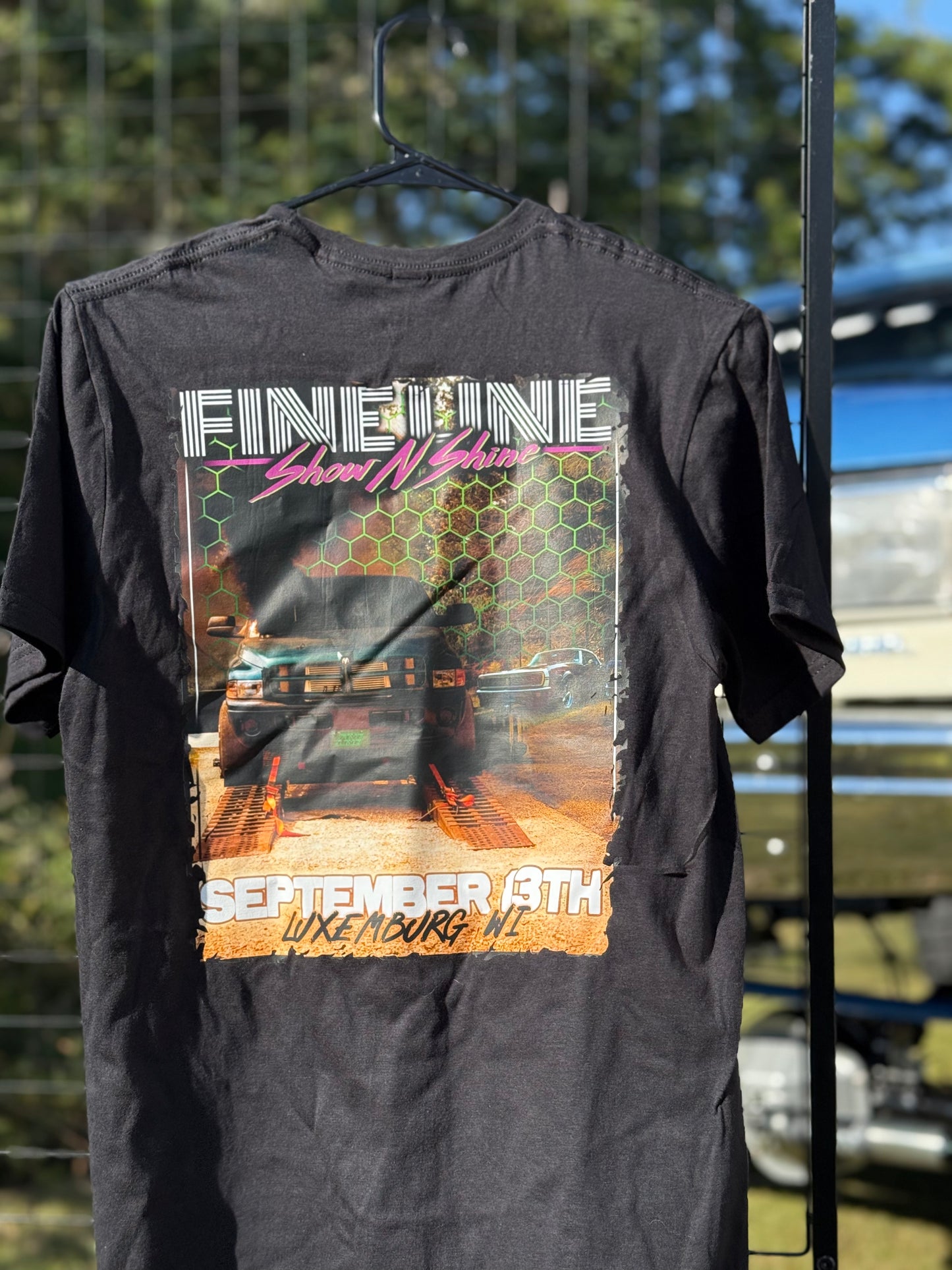 Fine Line Show N Shine 2025 Event T-Shirt