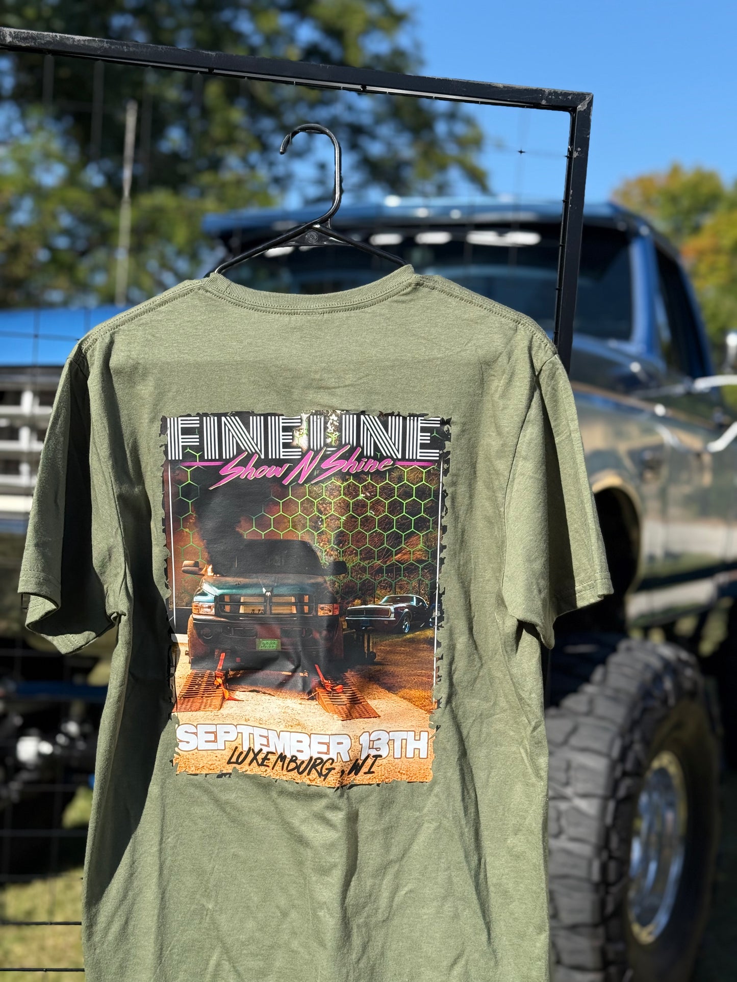 Fine Line Show N Shine 2025 Event T-Shirt