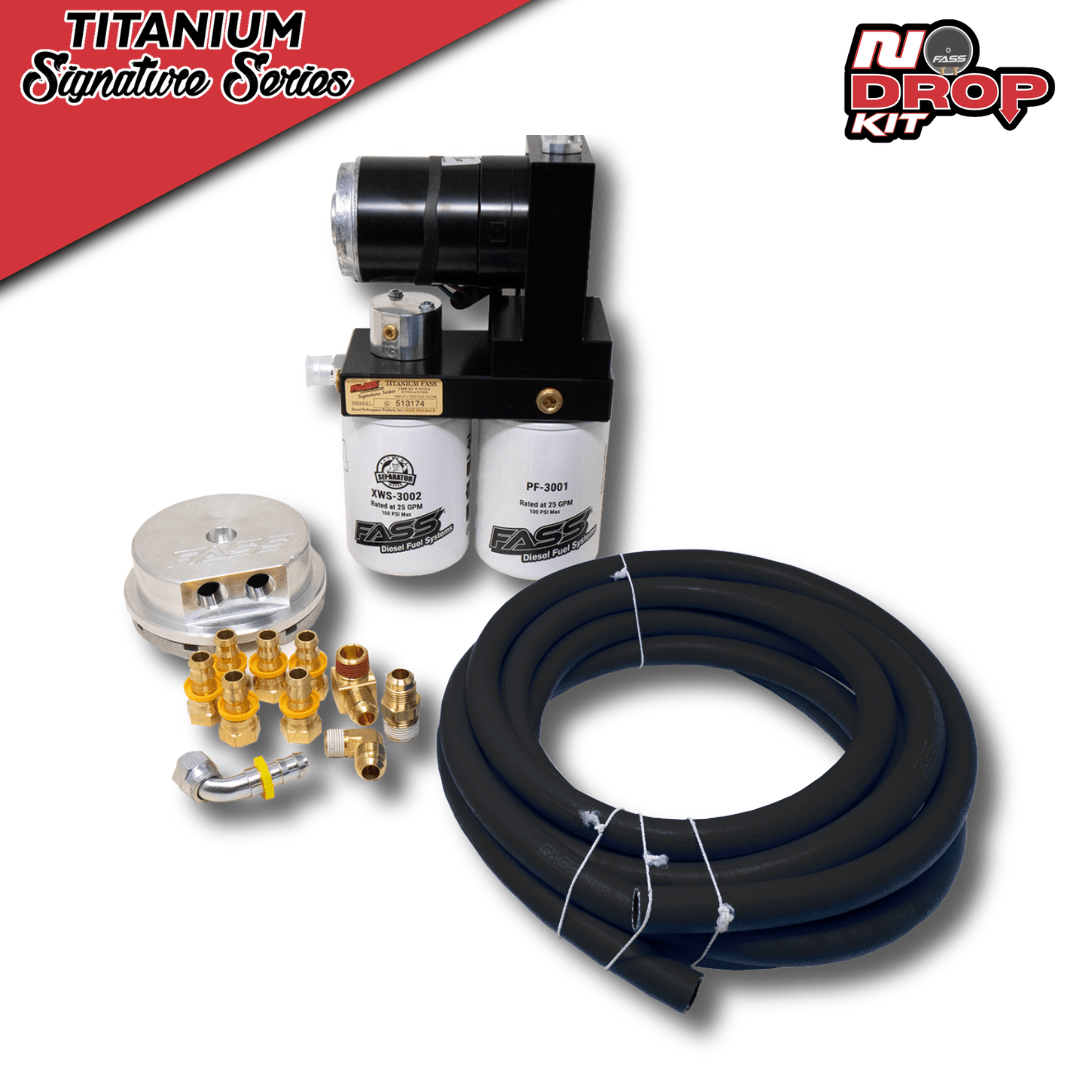 FASS No-Drop Series 165GPH Fuel System for GMC/Chevrolet 2011-2014 Duramax 6.6L (600-1000HP)
