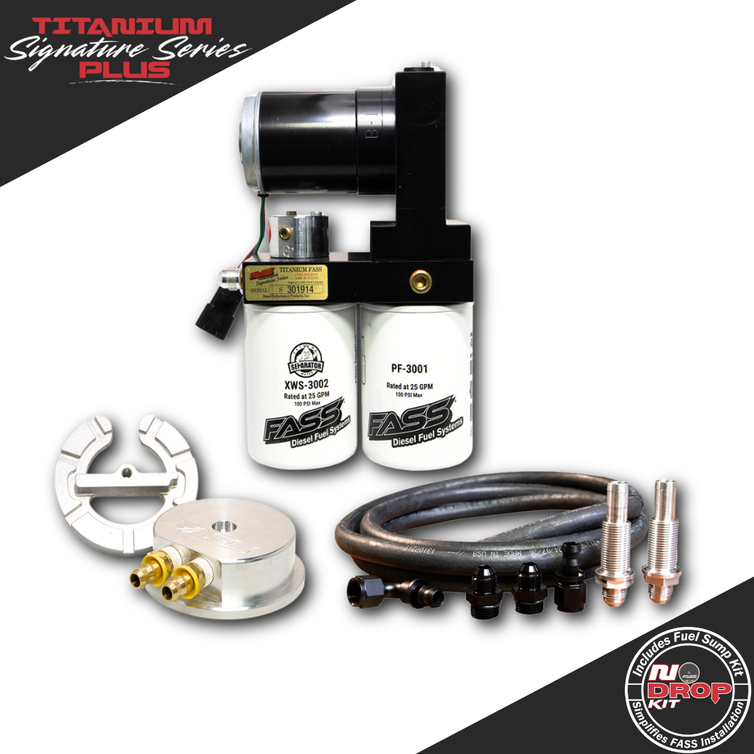 FASS No-Drop Series PLUS 180F 140GPH Fuel System for GMC/Chevrolet 2017-2019 Duramax 6.6L (Stock-700HP)