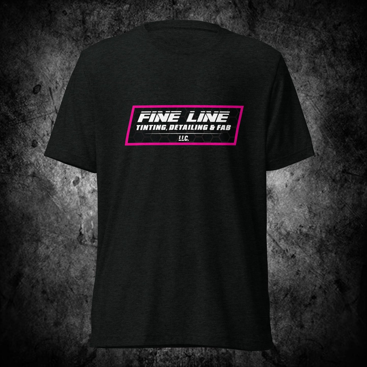 Pink Outline Fine Line Tee
