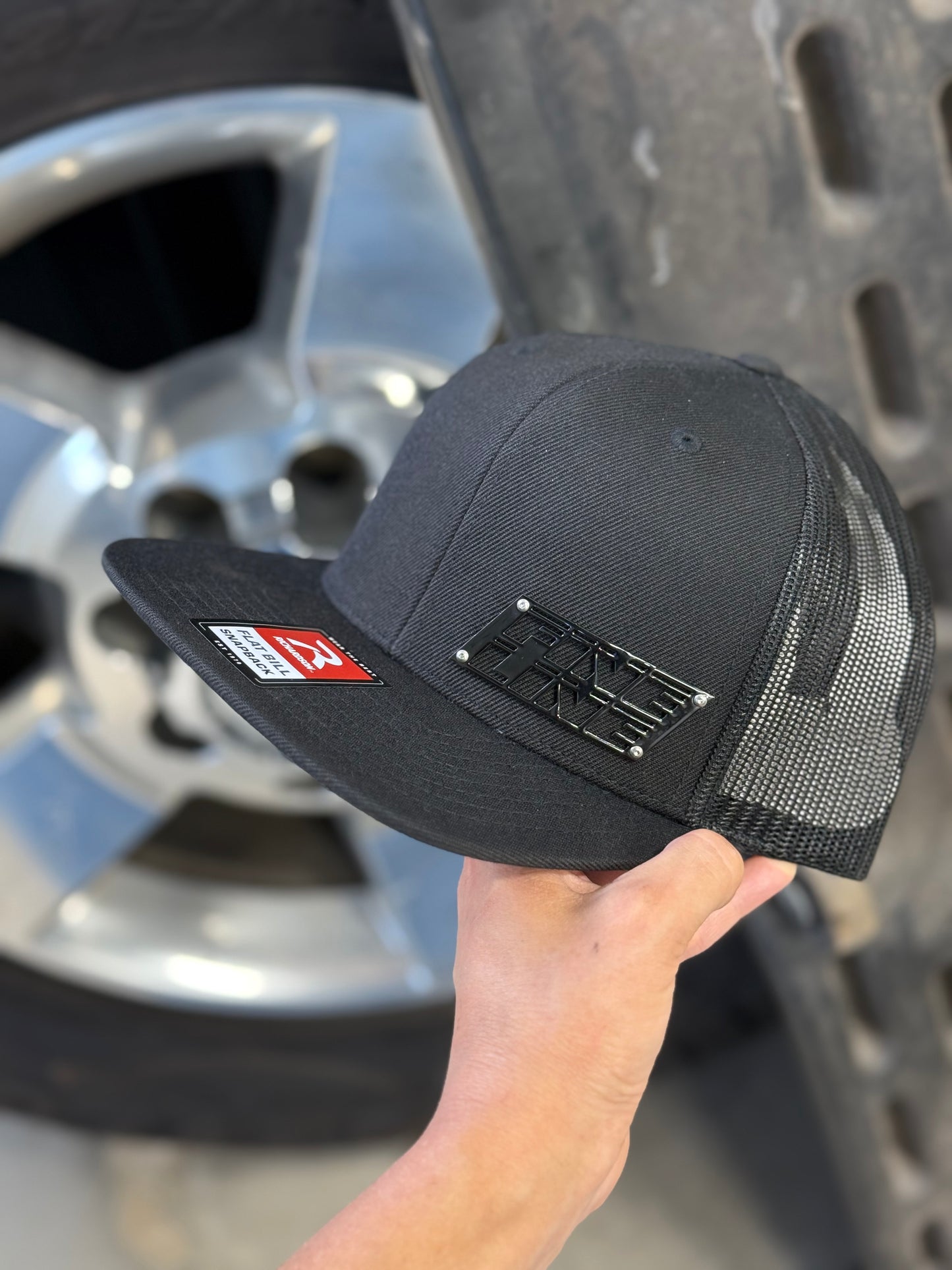 Stainless Steel Badge Hat