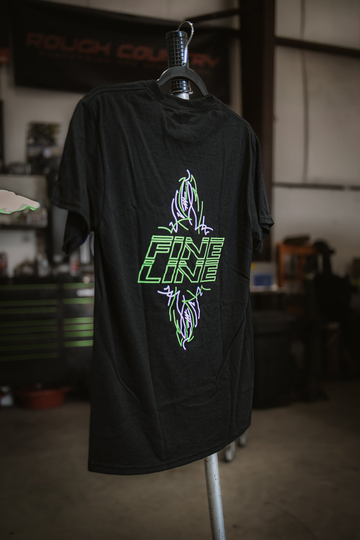 Green Pinstripe T-Shirt
