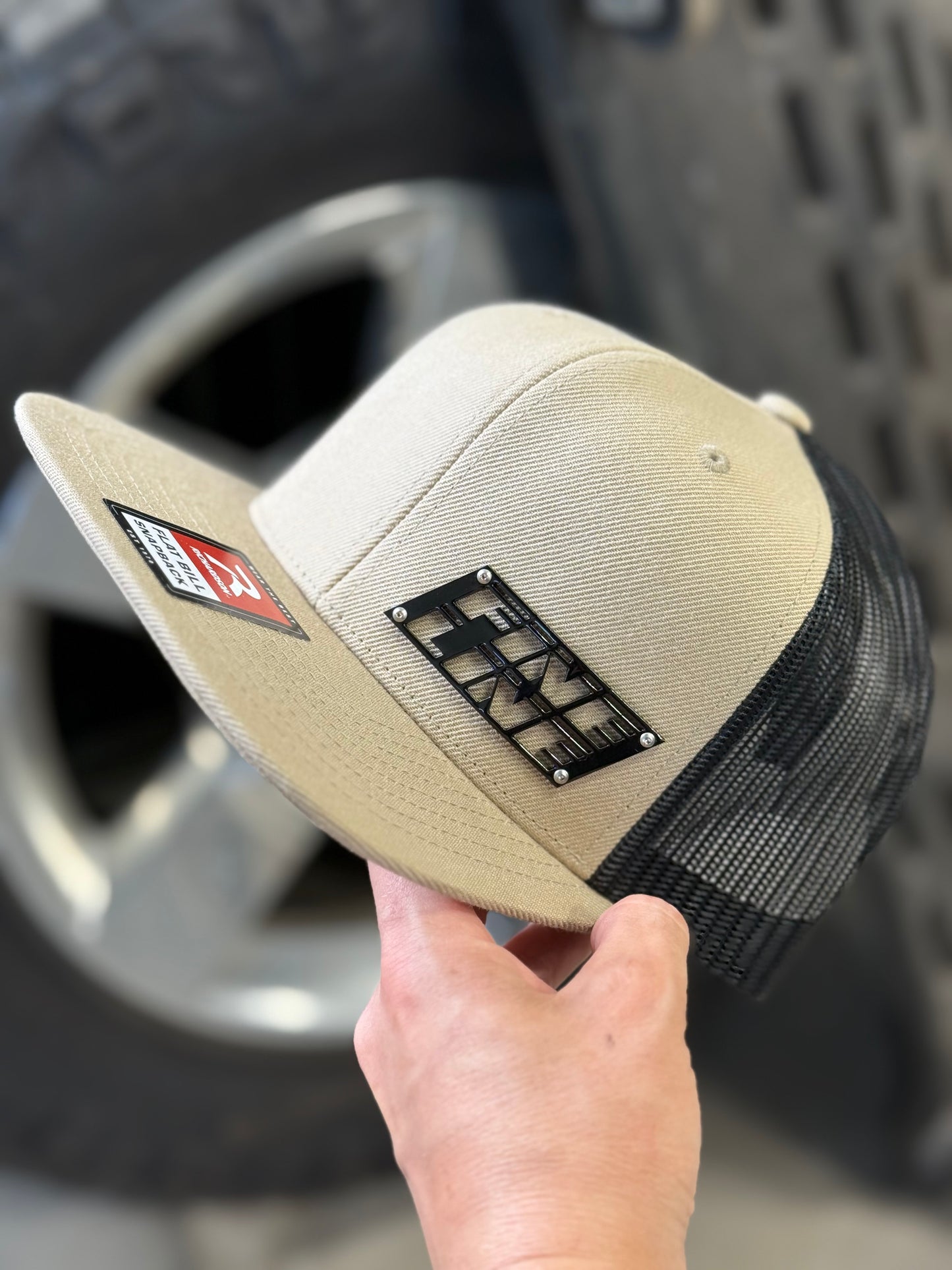 Stainless Steel Badge Hat