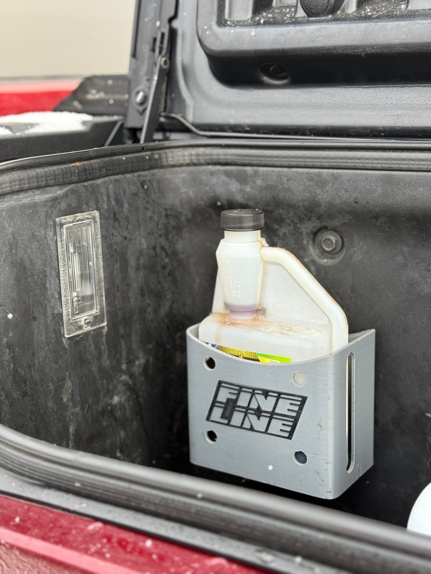 Fuel Additive Bottle Holder