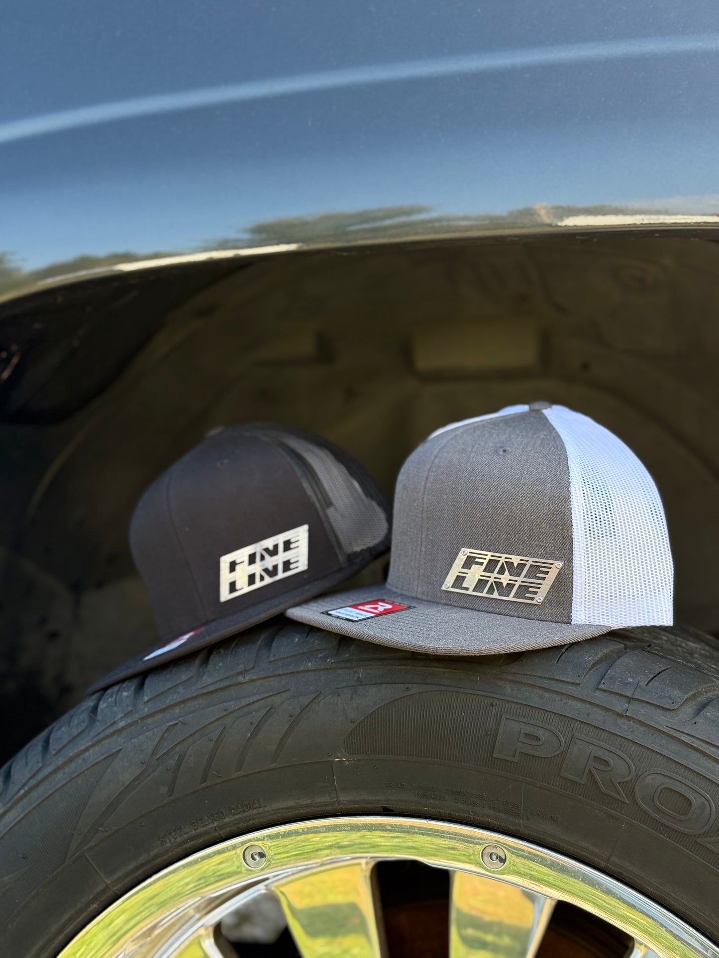 Stainless Steel Badge Hats
