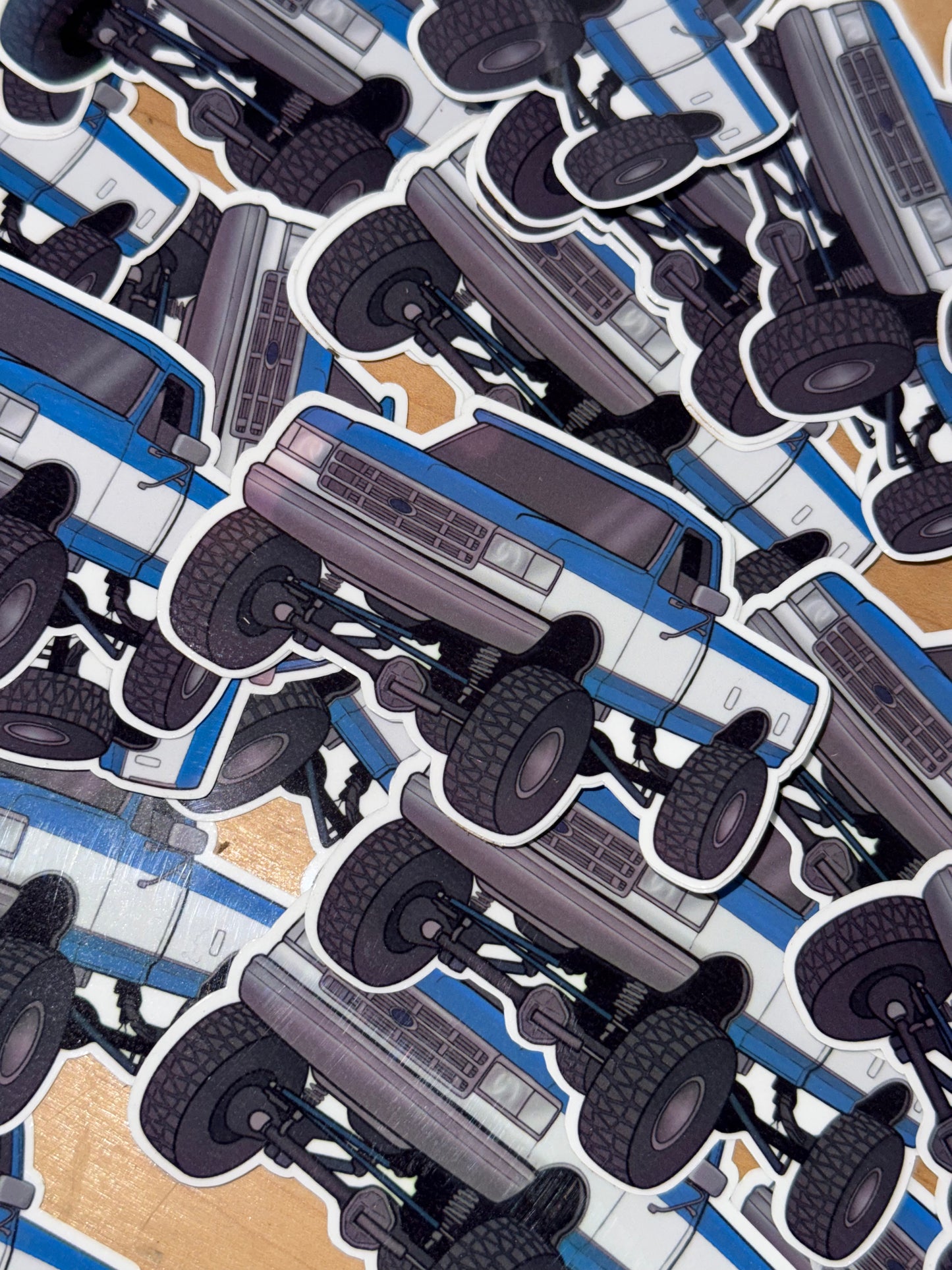 Mini 7.3L Bricknose Sticker