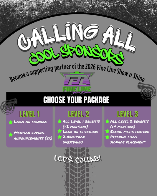 Show n Shine Sponsorship Opportunities